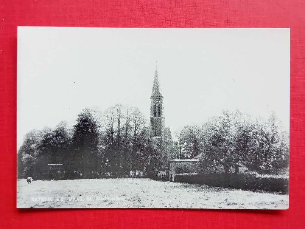 Ansichtkaart Katwijk a.d. Maas, Ophalen of Verzenden, Noord-Brabant
