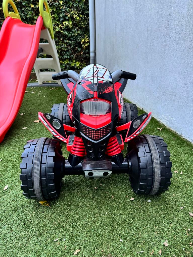 Rode elektrische quad voor kinderen, Ophalen, Zo goed als nieuw, Overige typen