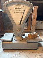 Molenschot weegschaal met gewichten, Ophalen