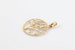 9 Karaat Levensboom Hanger, Ophalen of Verzenden, Zo goed als nieuw, Goud, Goud