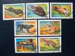 Postzegels dieren Madagascar 1994 vossen wolven - cw. € 5,00, Ophalen of Verzenden, Gestempeld, Dier of Natuur