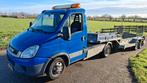 Iveco Daily 30C17, Veldhuizen P29-2, Takeushi TB230, Zwart, 4 cilinders, Iveco, Blauw