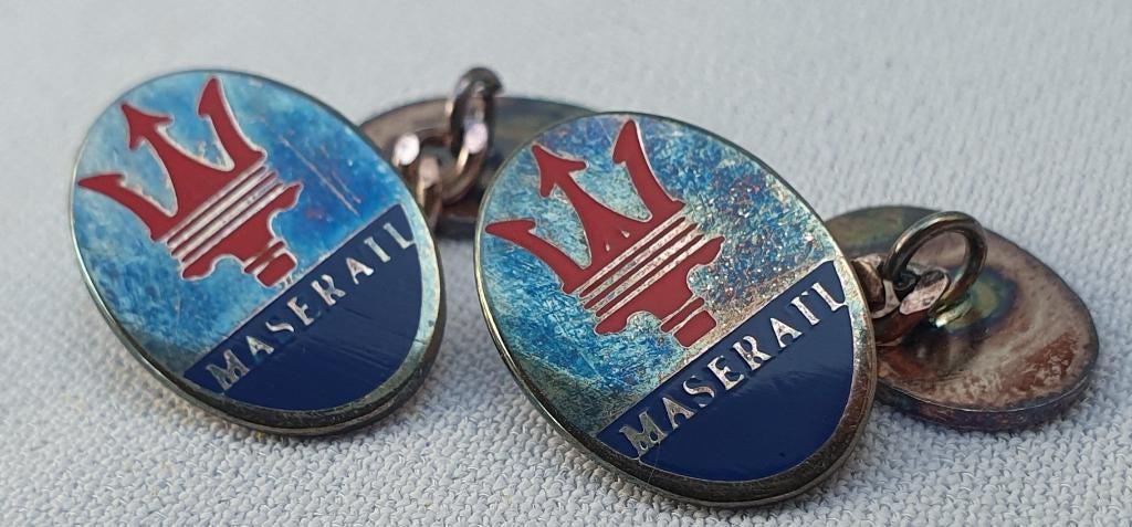 manchetknopen, Verzenden, Gebruikt, Overige materialen