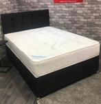 Nieuwe Bedden en Matrassen te Koop, Ophalen of Verzenden, Nieuw, Tweepersoons, Zwart