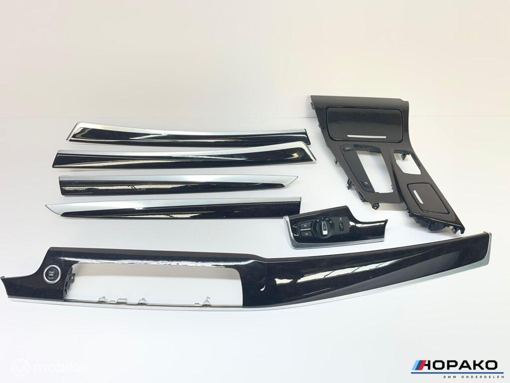 Interieurlijsten set hout / walnoot BMW 5 serie F10 F11, Auto-onderdelen, Interieur en Bekleding, Gebruikt, Einsteinlaan 5 rijswijk