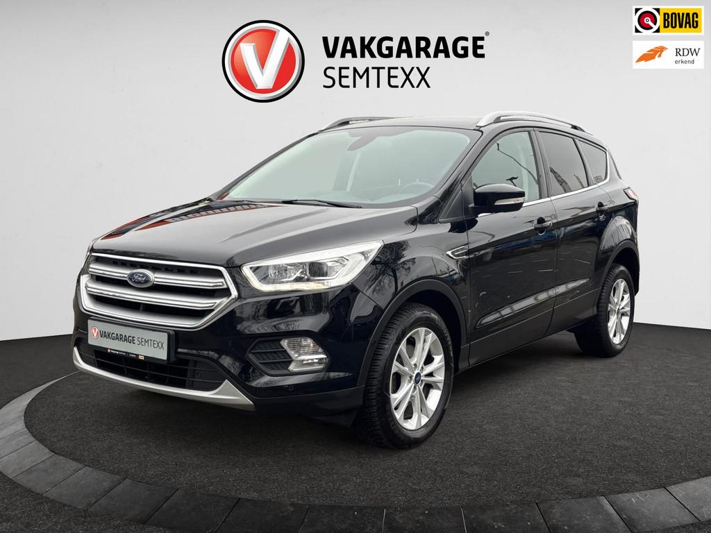 Ford Kuga 1.5 EcoBoost Titanium| Clima | Cruise | Navi | Key, Auto's, Ford, Voorwielaandrijving, Bluetooth, 4 cilinders, Leder en Stof