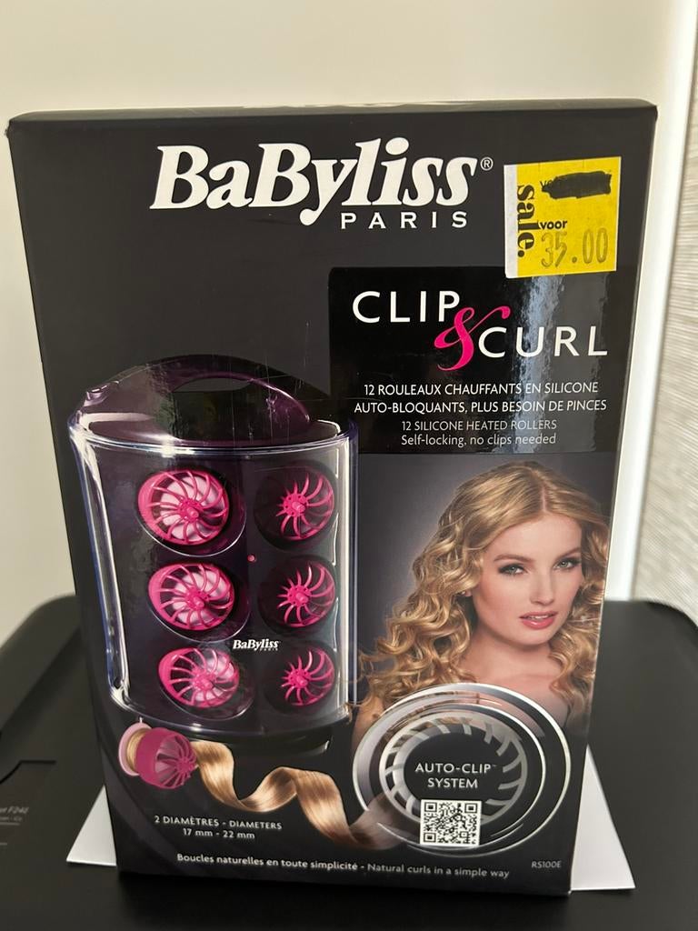 Babyliss clip curl, Ophalen of Verzenden, Nieuw