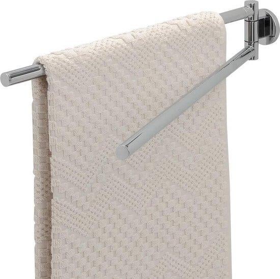 Tiger Noon - Handdoekrek 2-armig – Chroom, Ophalen of Verzenden, Nieuw, Chroom, Toilet