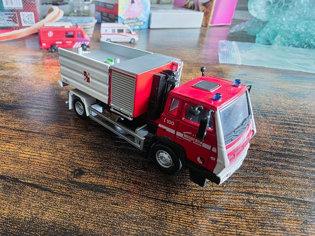 Del Prado 1:64 schaalmodel brandweerwagen., Ophalen of Verzenden, Gebruikt, Auto