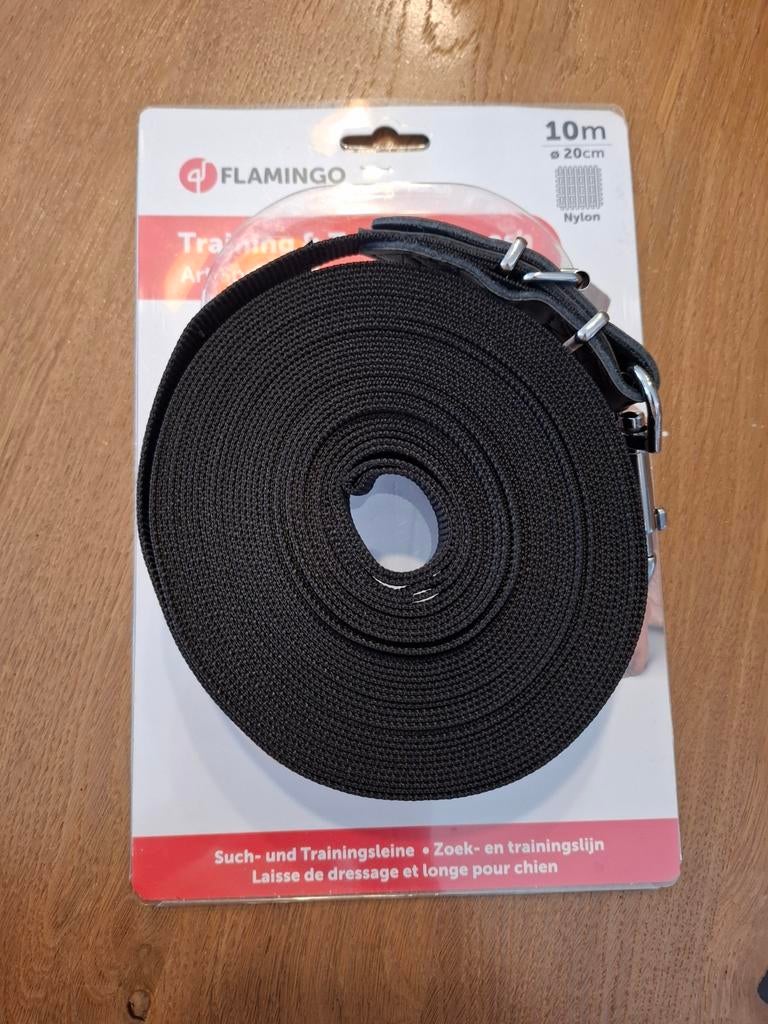 10 meter hondenlijn (1x gebruikt), Dieren en Toebehoren, Hondenriemen, Ophalen of Verzenden, Zo goed als nieuw, Hondenriem