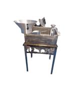 Frituurpan patat pan XXL 70 ltr frituur friteuse bensan ente, Ophalen, Zo goed als nieuw, Overige