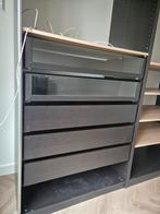 6x komplement/pax lades incl. bevestigingsmateriaal, Huis en Inrichting, Ophalen, Eikenhout, 50 tot 100 cm, Zo goed als nieuw