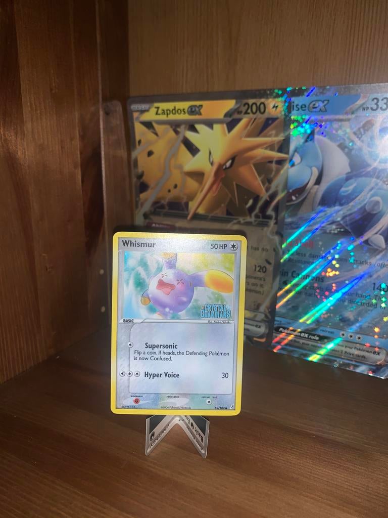 Whismur reverse crystal guardians stamped!, Ophalen of Verzenden, Zo goed als nieuw