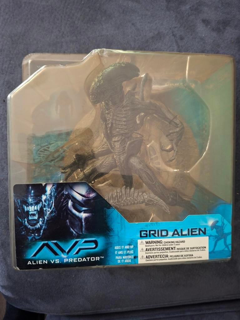 AVP Alien vs. Predator Grid Alien Actiefiguur (Nieuw), Kinderen en Baby's, Speelgoed | Actiefiguren, Ophalen of Verzenden, Nieuw