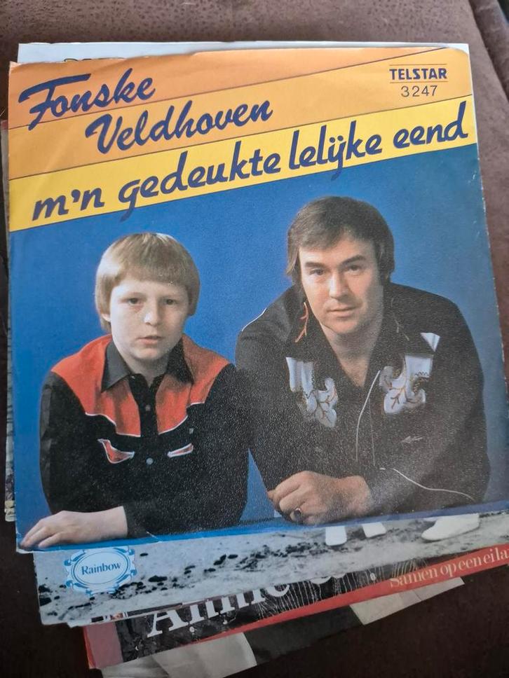 Fonske Veldhoven - M'n Gedeukte Lelijke Eend Vinyl Single, Cd's en Dvd's, Vinyl Singles, Ophalen of Verzenden