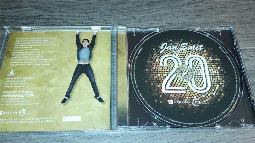 Jan Smit - 20, Ophalen of Verzenden, Zo goed als nieuw, Levenslied of Smartlap