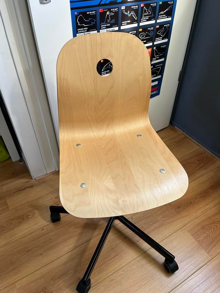 Bureaustoel IKEA, Ophalen, Zo goed als nieuw, Beige, Bureaustoel