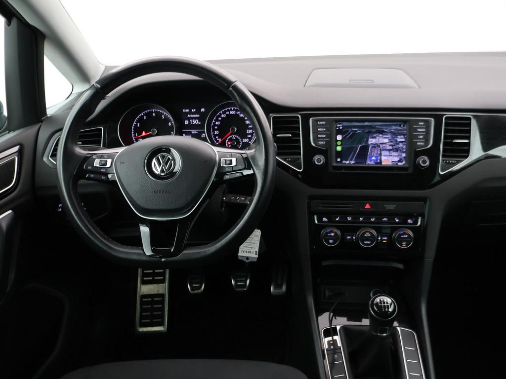 Volkswagen Golf Sportsvan 1.2 TSI SOUND + ADAPTIVE CRUISE |, Auto's, Stof, Gebruikt, 4 cilinders, Zwart