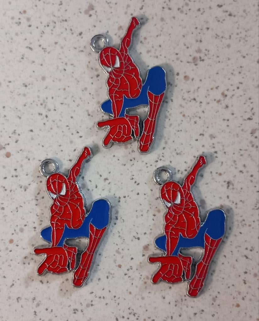 Grote Spiderman metalen bedels, Ophalen of Verzenden, Nieuw, Bedel