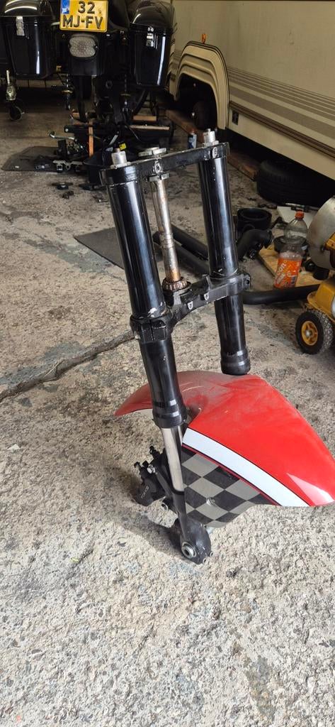 Upsidedown voorvork Harley Davidson, Ophalen, Gebruikt