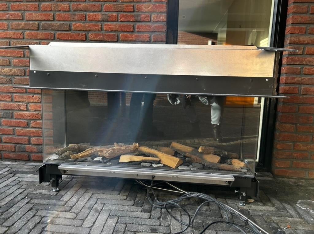 Faber inbouw gashaard, Ophalen, Gebruikt, Inbouwhaard, Gashaard