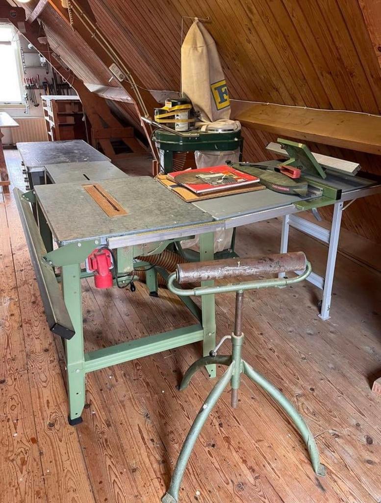 Tafelzaag Elktra Beckum 4470, Ophalen, Gebruikt, Cirkelzaag, 70 mm of meer