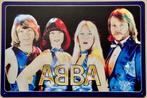 ABBA blauwe kleding band reclamebord van metaal wandbord, Info@deconoord.nl, Deco Noord, Nieuw, Ophalen of Verzenden