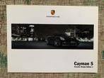Folder brochure Porsche Cayman S Design Edition 1 2007 nieuw, Porsche, Nieuw, Ophalen of Verzenden, Porsche