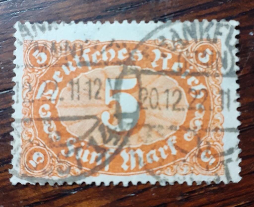 Duitse Rijk, mi 194, bieden vanaf € 0,25, Verzenden, Overige periodes, Gestempeld