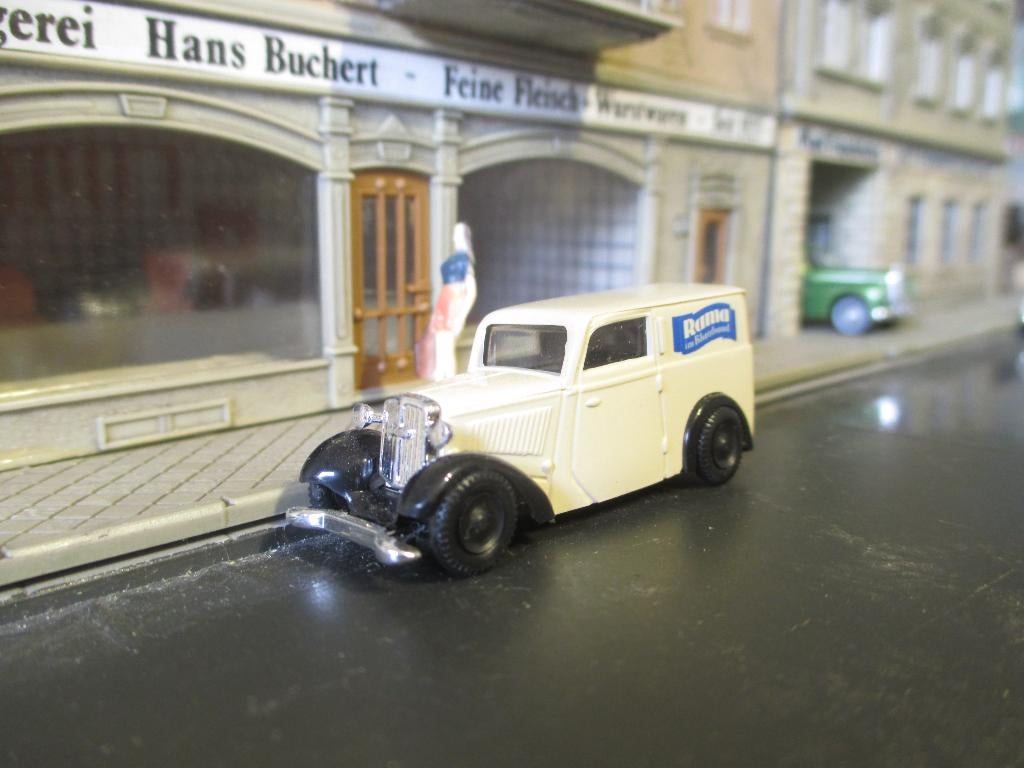 1937 DKW F 7 Lieferwagen - Brekina Rama Mint Boxed, Ophalen of Verzenden, Nieuw, Auto, Brekina