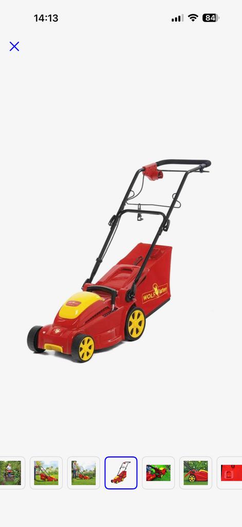 Wolf A340 grasmaaier, Ophalen of Verzenden, Zo goed als nieuw