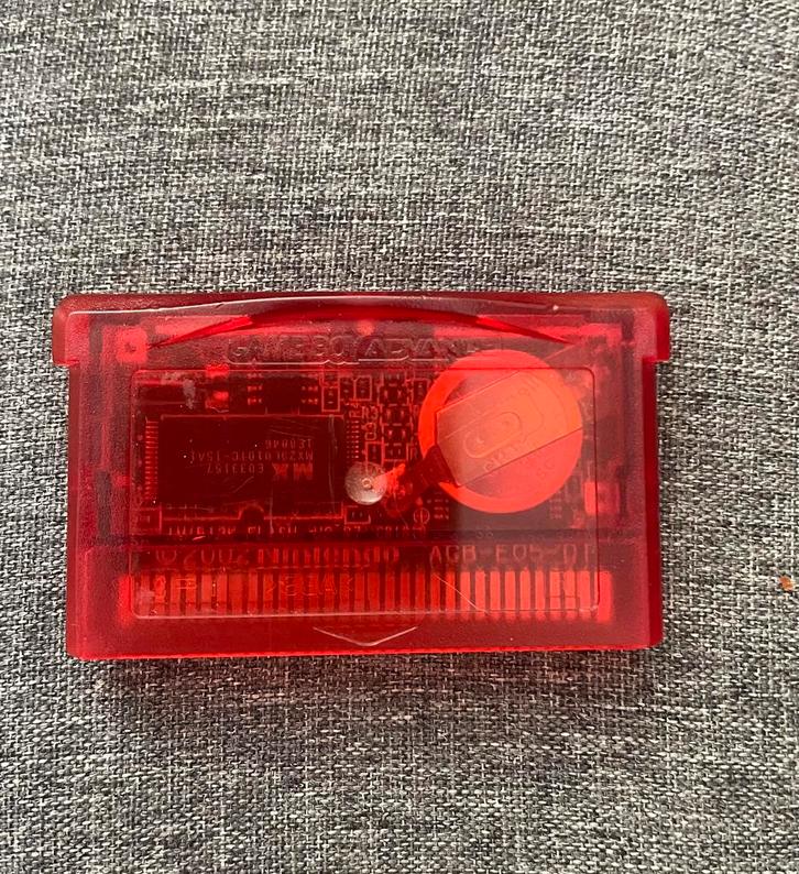 Pokémon Ruby Nintendo GameBoy Advance Origineel *geen label, Spelcomputers en Games, Games | Nintendo Game Boy, Zo goed als nieuw