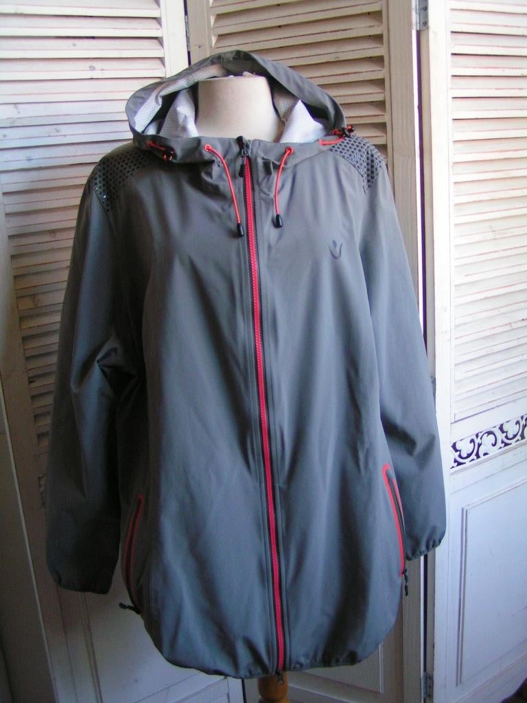 nieuwe zomerjas Ulla Popken nr XX 759, Verzenden, Ulla Popken, Grijs, Jas of Mantel