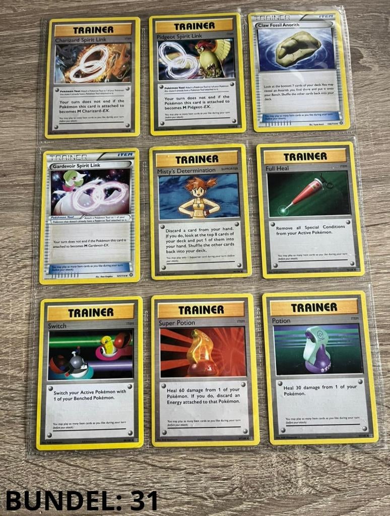 Pokemon Trainer Set 2015–2016 – Bundel 31, Ophalen of Verzenden, Gebruikt, Meerdere kaarten
