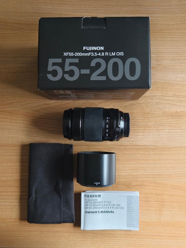 Fujifilm XF 55-200mm F3.5-4.8 R LM OIS Telephoto Lens (ZGAN), Ophalen, Zo goed als nieuw, Telelens, Zoom