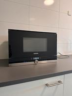 Siemens inbouw magnetron BF634LGS1 – Zwart/RVS – 900W, Witgoed en Apparatuur, Magnetrons, Ophalen, Gebruikt, Magnetron, Inbouw