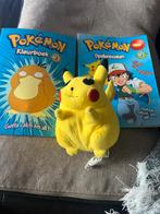 Pokemon kleurboek en spellenboek en Pikachu knuffel, Ophalen of Verzenden, Zo goed als nieuw