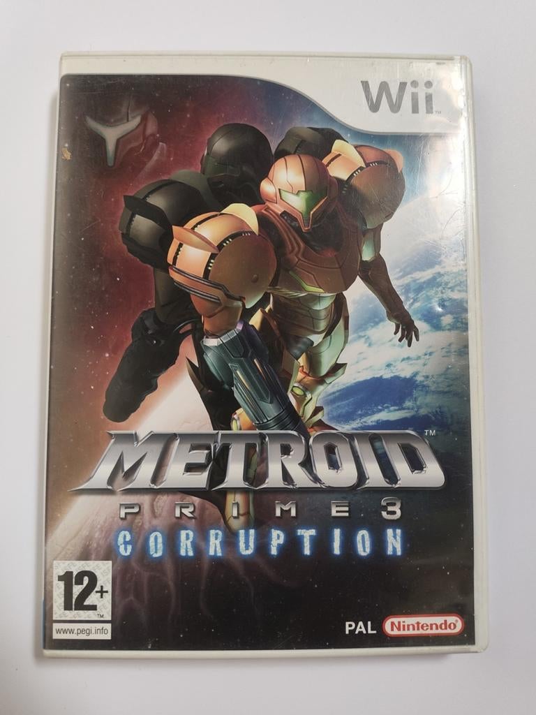 Metroid Prime 3 Corruption Wii, Spelcomputers en Games, Ophalen of Verzenden