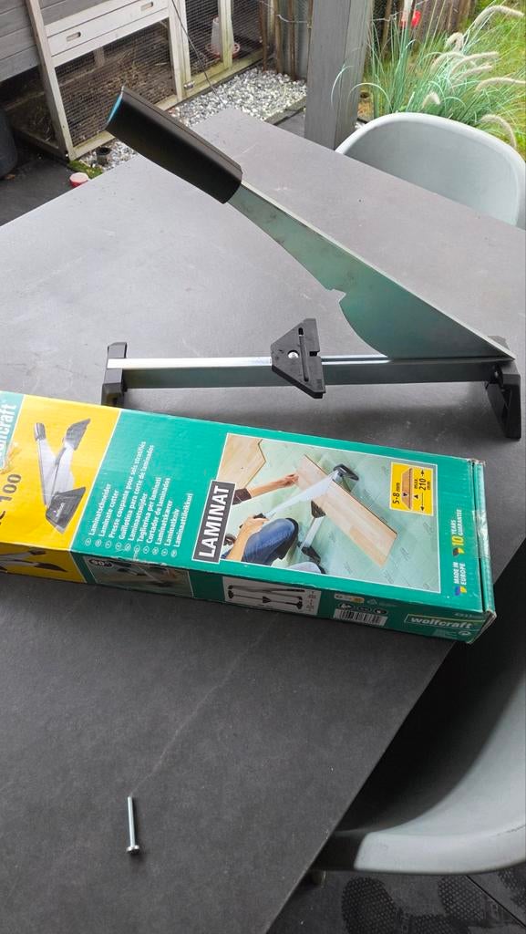 Laminaatknipper Wolfcraft LC 100, Doe-het-zelf en Verbouw, Ophalen of Verzenden, Zo goed als nieuw