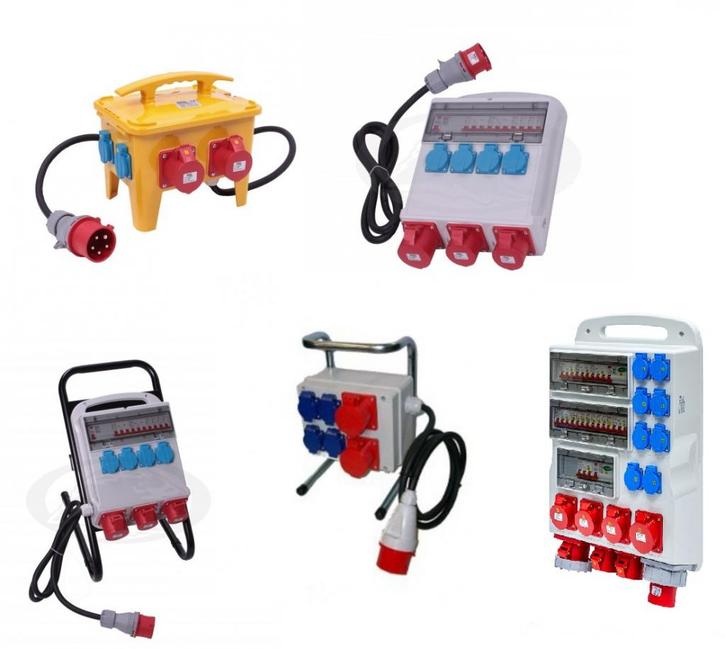 Verdeelkast Stroompaddestoel 380V / 230V 16A / 32A / 63A, Doe-het-zelf en Verbouw, Elektra en Kabels, Nieuw, Overige typen, Ophalen of Verzenden