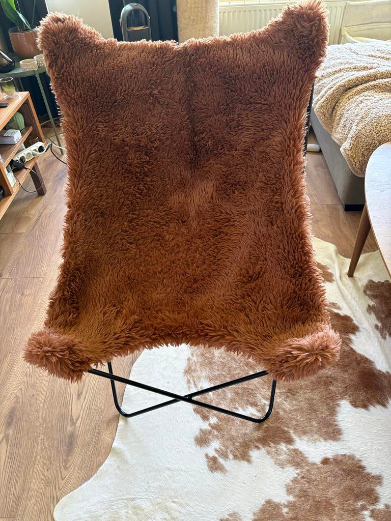 Nieuwe Vlinderfauteuil van Lumz - Ongebruikt, Ophalen, Bruin, Nieuw, Eén