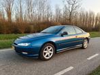 Peugeot 406 2.0 Coupe 1998 Blauw, Auto's, Peugeot, Voorwielaandrijving, 1998 cc, Beige, 4 cilinders