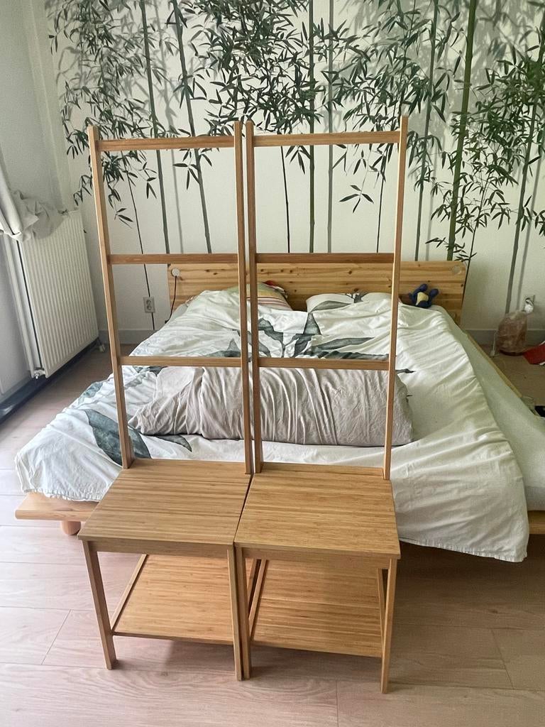 IKEA Ragrund bamboe stoel 25€ per stuk of 40€ allebei, Huis en Inrichting, Stoelen, Ophalen, Twee, Overige kleuren, Zo goed als nieuw