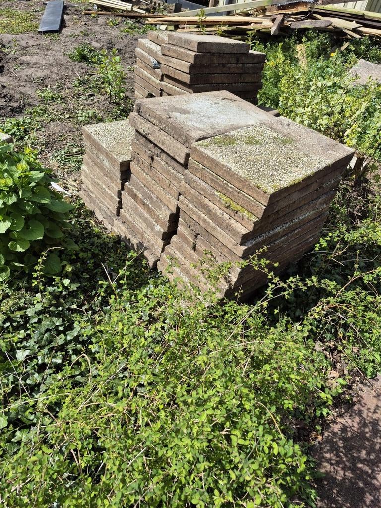 Grind tegels, gratis op te halen in Almere, Ophalen, Gebruikt, Grind, Terrastegels