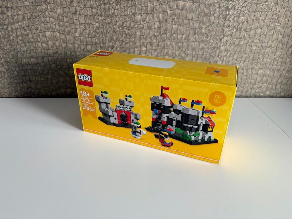 Lego 40775 Mini Ridderkastelen - Nieuw, Overige thema's, Lego, Ophalen of Verzenden, Zo goed als nieuw