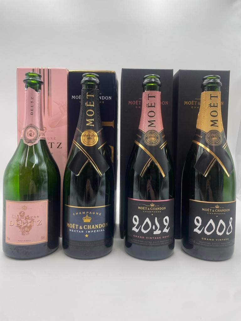 Lege moet flessen, Verzamelen, Wijnen, Ophalen of Verzenden, Gebruikt, Frankrijk, Champagne