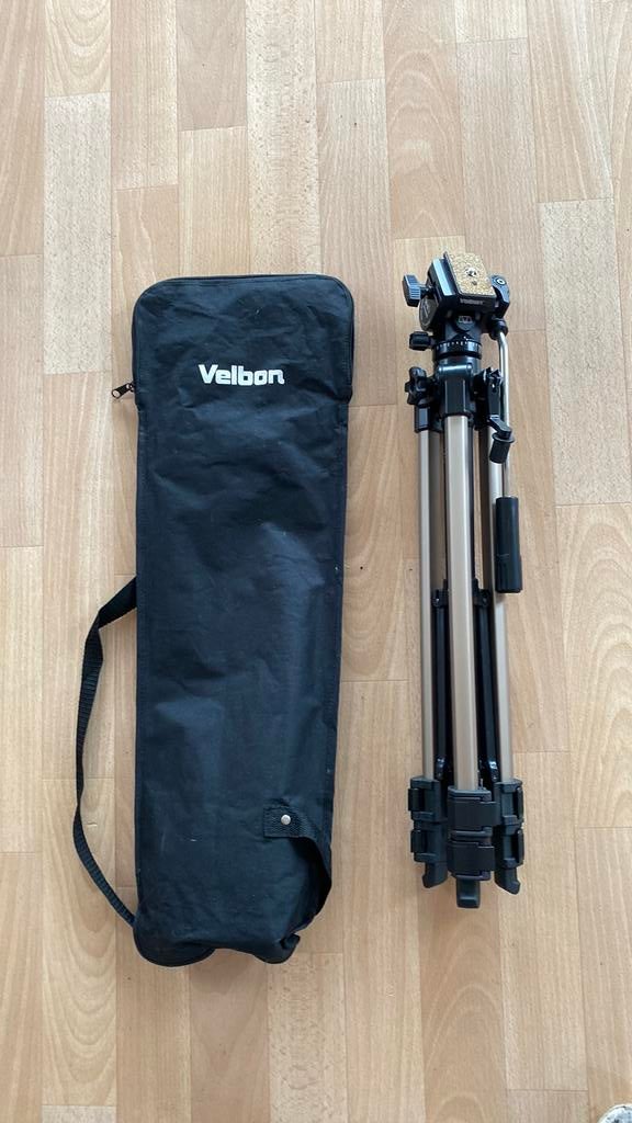 Licht Statief Velbon cx 480, Ophalen of Verzenden, Zo goed als nieuw, Minder dan 150 cm, Driepoot