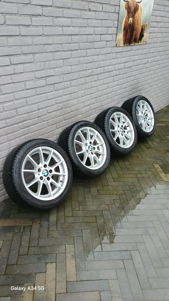 Bmw 1 serie velgenset, Auto-onderdelen, Banden en Velgen, Ophalen of Verzenden, 16 inch, 205 mm, Zomerbanden