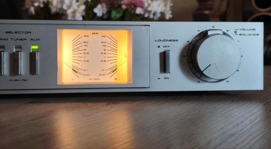 Akai AM-U01 Stereo Integrated Amplifier, Audio, Tv en Foto, Versterkers en Receivers, Gebruikt, Ophalen, Overige merken, Minder dan 60 watt