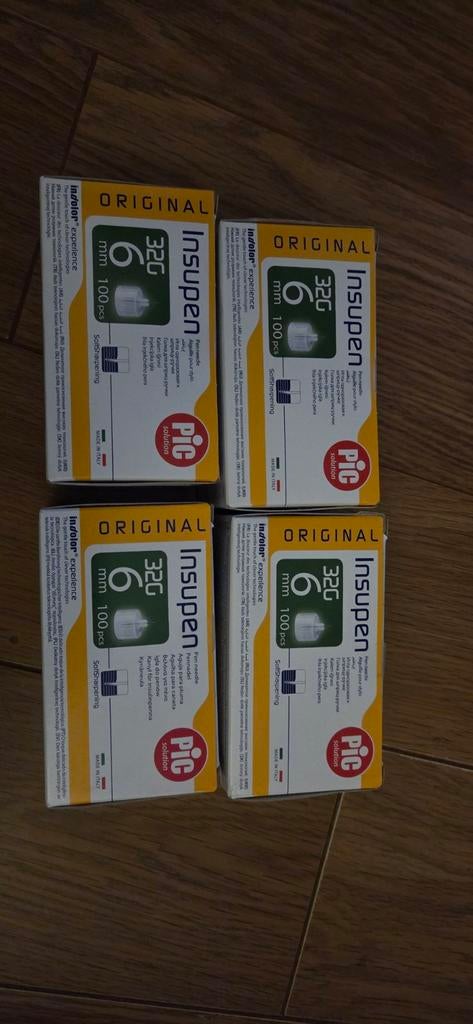 Insuline naalden 6mm, Ophalen of Verzenden, Nieuw